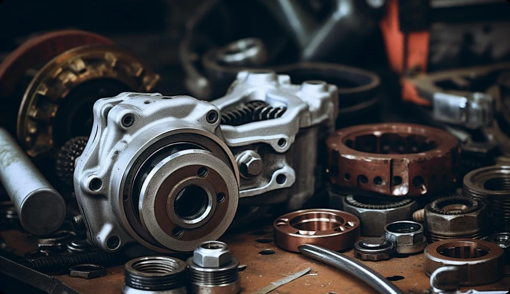 Peças usinadas para o segmento automotivo